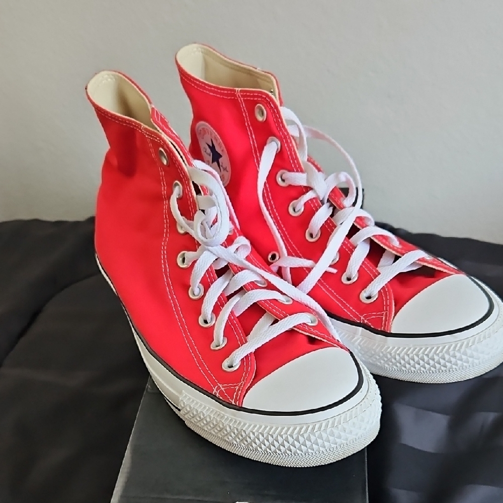 Converse Bold Red High-Tops